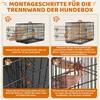 Instructions for assembling a dog crate divider. Podgląd zdjęcia produktu