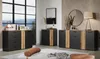 Kommode "Avila" Sideboard in grau mit Evoke Eiche 80 x 86 Produktbild-Vorschau 7