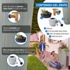 4rain VASO DECOR 2en1 barril para agua de lluvia plantable Vista previa de la imagen del producto 4
