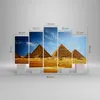 Bild auf Leinwand - Leinwandbild - Pyramide Wüste Sand - Produktbild-Vorschau 3