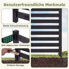 KOMFOTTEU, zahradní plot, 2 kusy, dřevěný plot pro Náhled obrázku produktu 6