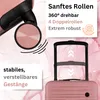 COCOONO® Emotion Koffer FROZEN PINK - MITTELGROß 66L Produktbild-Vorschau 6