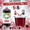 Rainbow sirop Slush cerise 1 litre 1:5 sans AZO sans Voir les images du produit 3