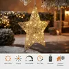 Estrella decorativa LED dorada para interior y exterior, Vista previa de la imagen del producto 7