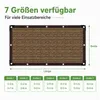 Sonnensegel 2x5M Rechteck, Sichtschutz Zaun mit Alu-Ösen Produktbild-Vorschau 9