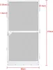 FIVMEN Síť proti hmyzu do balkonových dveří 95 x 210 cm Síť Náhled obrázku produktu 2