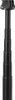 A black, extendable selfie stick or tripod stand against a white background. Produktbild-Vorschau
