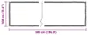 vidaXL Transparente Plane mit Ösen 1x5 m PVC Produktbild-Vorschau 7
