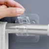 6 Stück Selbstklebende Gardinenstangen, Wand Halterungen Produktbild-Vorschau 3