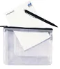 Rexel Reißverschlusstasche Mesh Bags DIN A6 PVC schwarz Produktbild-Vorschau 1