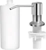 Dispenser per detersivo in acciaio inox per lavello, 350 Anteprima dell’immagine prodotto 2