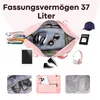 Kioto Reisetasche Groß Damen Handgepäck Tasche Sporttasche Produktbild-Vorschau 7