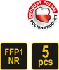 VOREL Atemschutzmaske 74541 Beutel Produktbild-Vorschau 3