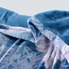 Pościel pluszowa kwiaty 135x200 poszwa na kołdrę z poszewką Podgląd zdjęcia produktu 2
