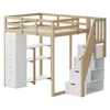 Flieks Etagenbett 140x200cm mit Schubladen, Hochbett Produktbild-Vorschau 9