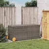 The Living Store Gartentruhe mit Rollen Grau 283L Poly Produktbild-Vorschau 4