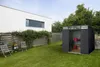 Pergart Gerätehaus "Lübeck" 89, anthrazit matt Produktbild-Vorschau 5