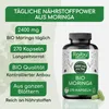 Moringa 270 Kapseln, aus Moringa Oleifera Blattpulver - Produktbild-Vorschau 2