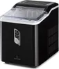 A black ice maker is shown against a white background. Produktbild-Vorschau