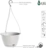 Květináč RATOLLA Kulatý W 240, závěsný, bílý, s podšálkem, Náhled obrázku produktu 8