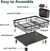 Küchen-Organizer Set, Abtropfgestell und Spültuchhalter, Produktbild-Vorschau 7