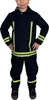 Feuerwehr Kostüm Kinder – 2-teiliges dunkelblaues Set mit Produktbild-Vorschau 2