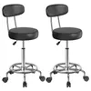 lot de 2 tabourets pivotants avec dossier Tabouret à Voir les images du produit 1