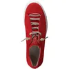 A top-down view of a red sneaker. Náhľad obrázku produktu