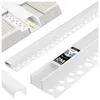 MasterLED LED Fliesenprofil PVC 33x12mm Einbauprofil Weiß Produktbild-Vorschau 1