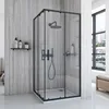 Sprchovací kút REA CITY BLACK 90x90 Náhľad obrázku produktu 2