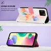 Redmi 10A Hülle, Marmor Motiv Kunstleder Tasche Wallet Produktbild-Vorschau 3