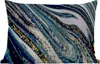 MuchoWow® Outdoor Kissen - Marmor - Gold - Blau - Glitter - Produktbild-Vorschau 1