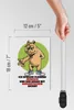 Holzschild Spruch 12x18cm Spreche fließend ironisch Produktbild-Vorschau 6