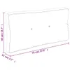 Palettenkissen Königsblau 70x40x12 cm Stoff Produktbild-Vorschau 10