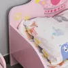 HOMCOM Lit Enfant - lit d'enfant Design Princesse Motif Voir les images du produit 7