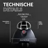 Owen 5.0 Dachträger 120cm Schwarz | Aluminium Relingträger Produktbild-Vorschau 7