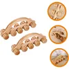 2er-Set Holz-Massageroller für Nacken, Rücken, Füße und Produktbild-Vorschau 9