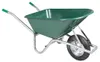 vidaXL Taczka Zielona 90 L 150 kg Ocynkowana stal i plastik Podgląd zdjęcia produktu 7