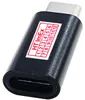 Schwarz - USB Type C Stecker auf ios Buchse 8-pin Adapter Produktbild-Vorschau 6