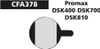 CFA378 - Plaquettes de frein vélo (organiques) EBC Brakes Voir les images du produit 4