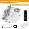 Einlegeplatte Set von 3 - Aluminiumlegierung - Produktbild-Vorschau 2