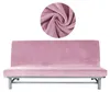 Elastischer Velours-Bezug für Schlafsofa / Couch 190–210 cm Produktbild-Vorschau 1