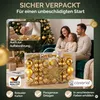 DEUBA® Weihnachtskugeln 66tlg Baumschmuck-Set mit Sternen Produktbild-Vorschau 7
