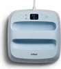 A light blue Cricut Easypress 3 heat press machine is shown from a front-facing diagonal angle against a white background. Produktbild-Vorschau