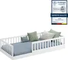 CADANI Timi Bodenbett Kinderbett 90x200 cm, Rausfallschutz Produktbild-Vorschau 6
