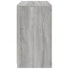 vidaXL Sideboard mit LED-Leuchten Grau Sonoma 60,5x37x67 cm Produktbild-Vorschau 9