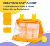 Schmatzfatz Junior Brotdose für Kinder mit Fächern, Bunte Produktbild-Vorschau 4