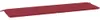 vidaXL Gartenbank-Auflage Weinrot 180x50x3 cm Oxford-Gewebe Produktbild-Vorschau 2
