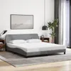 VidaXL 373225, Šedá, 185 cm, 2,18 m, 74,5 cm, 1800 x 2000 Náhľad obrázku produktu 2