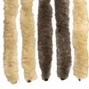 vidaXL Insektenschutzvorhang Chenille Dunkelbraun und Beige Produktbild-Vorschau 5